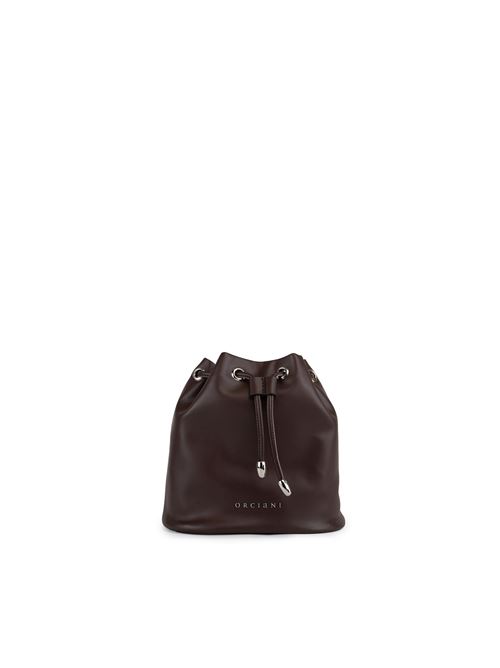 Mini borsa Liberty Vanity in pelle marrone ORCIANI | SD0186 LBRCIO